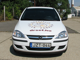 Dr. Sef Opel Corsa Van autó matricázás, autó matricázás